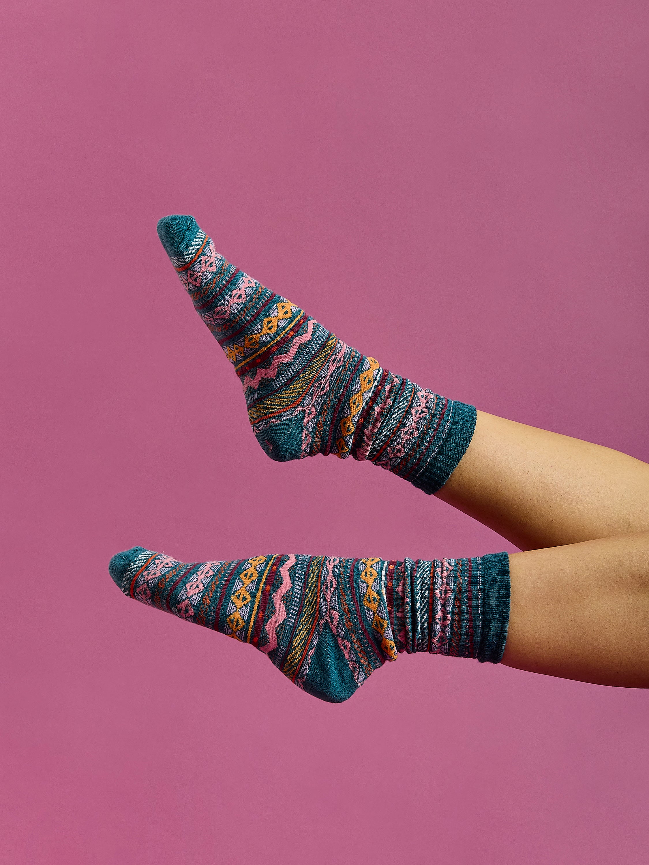 Raver Retro Pattern Socks - Harper & Lewis