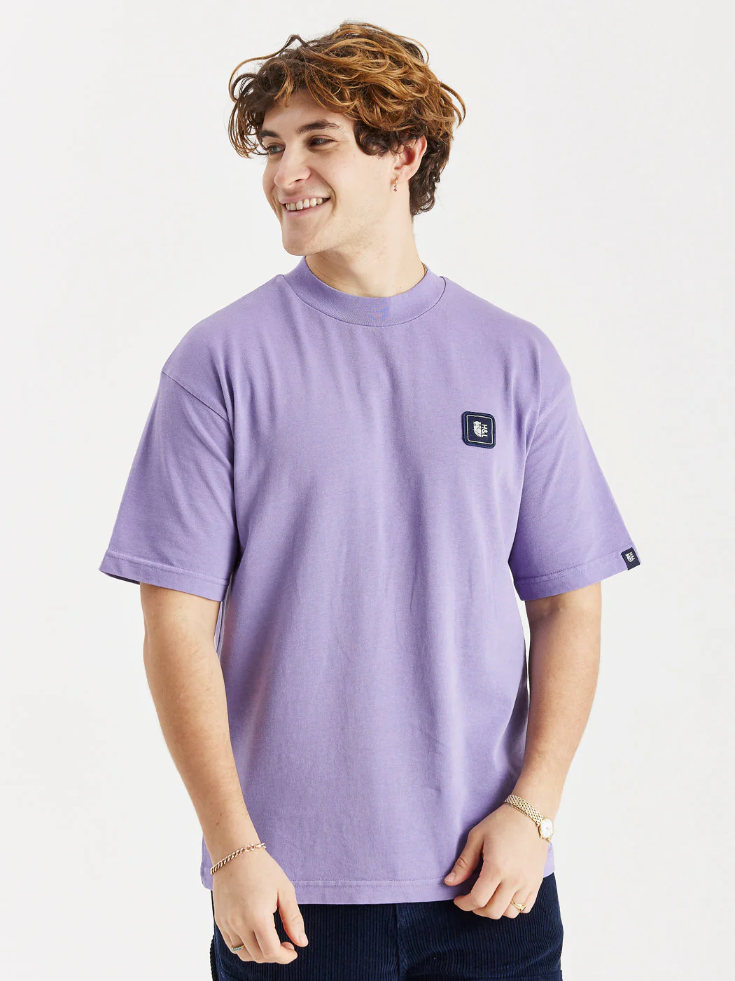 Lumi Tee Deep Lavender - Harper & Lewis