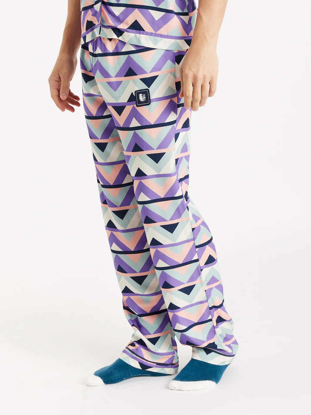 Polar Retro Pattern Long Pyjama Set - Harper & Lewis