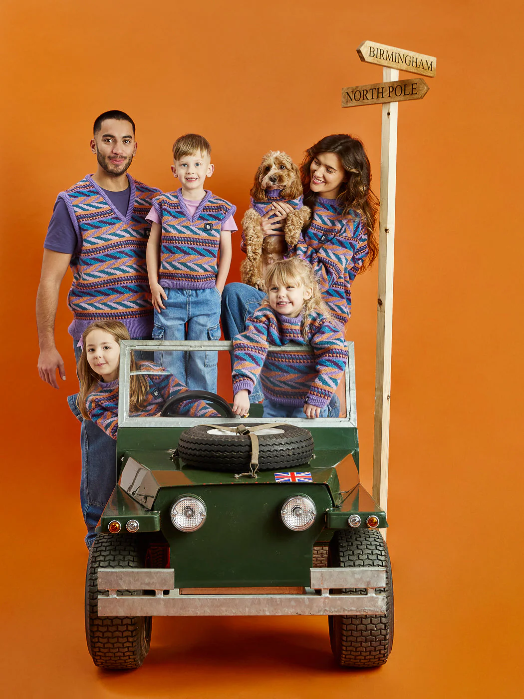 Kids Palmer Retro Pattern Tank Top - Harper & Lewis