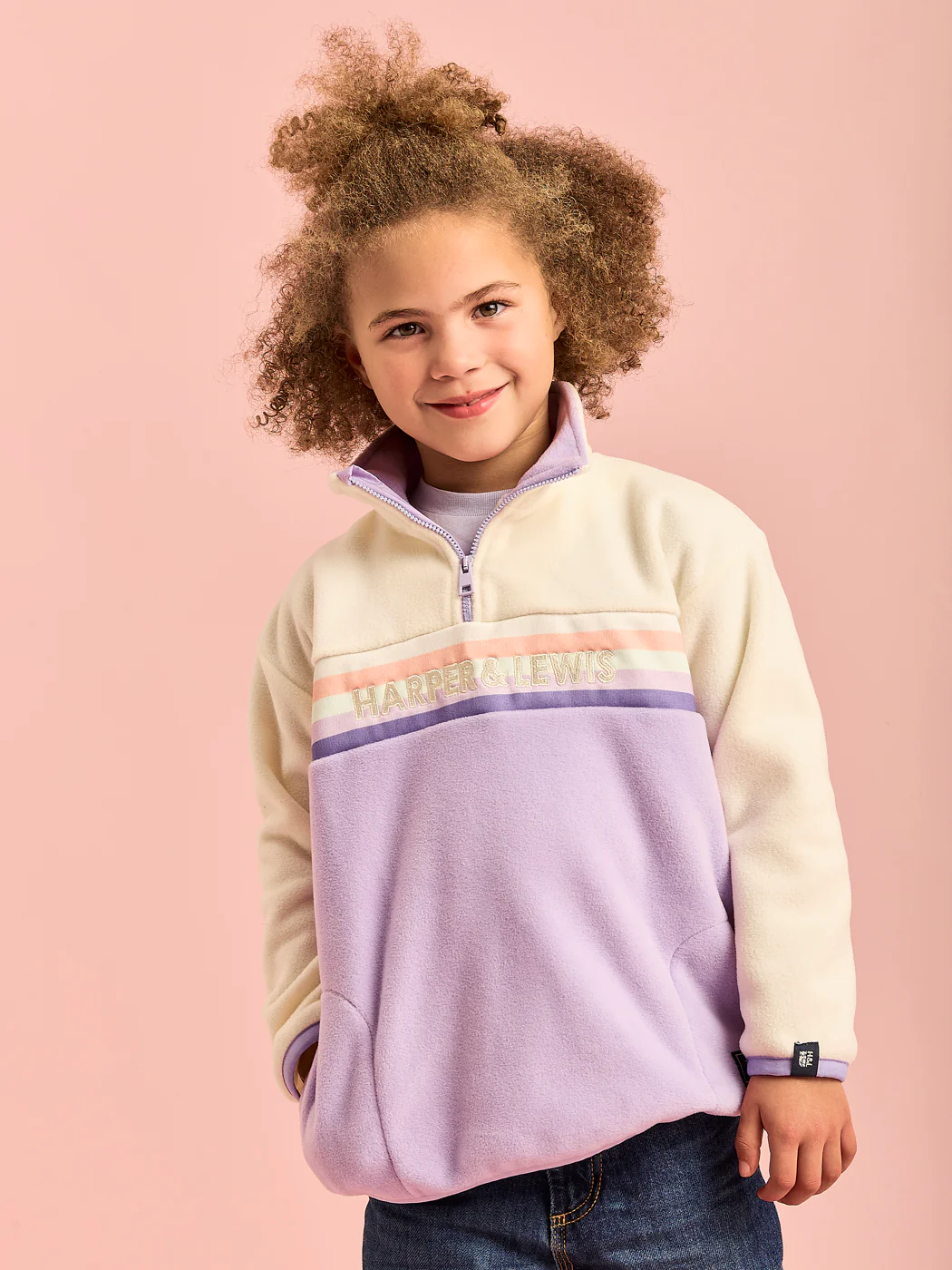 Kids One Eighty 1/4 Zip Fleece - Harper & Lewis
